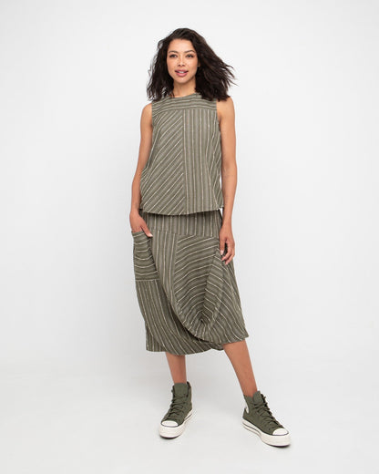 Ozai N Ku Agros Tank Top, Olive