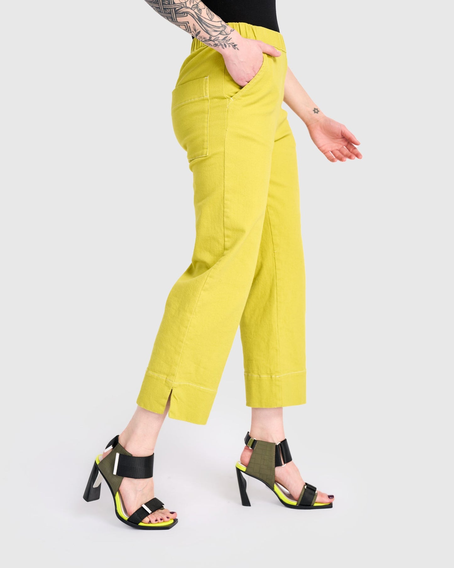 Twill Bahama Easy Pants, Marker