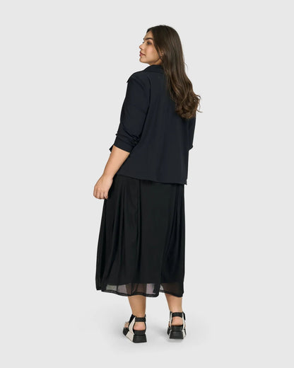 Tekbika Antoinette Flared Cocoon Skirt, Tulle