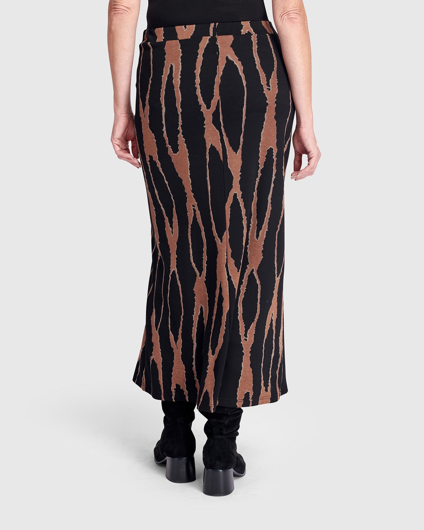 Laurel Pencil Skirt, Wood