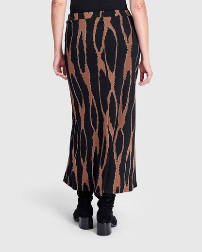 Laurel Pencil Skirt, Wood