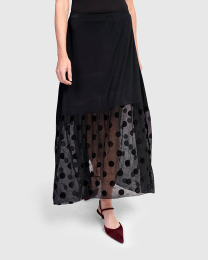 Joanie Maxi Skirt, Black