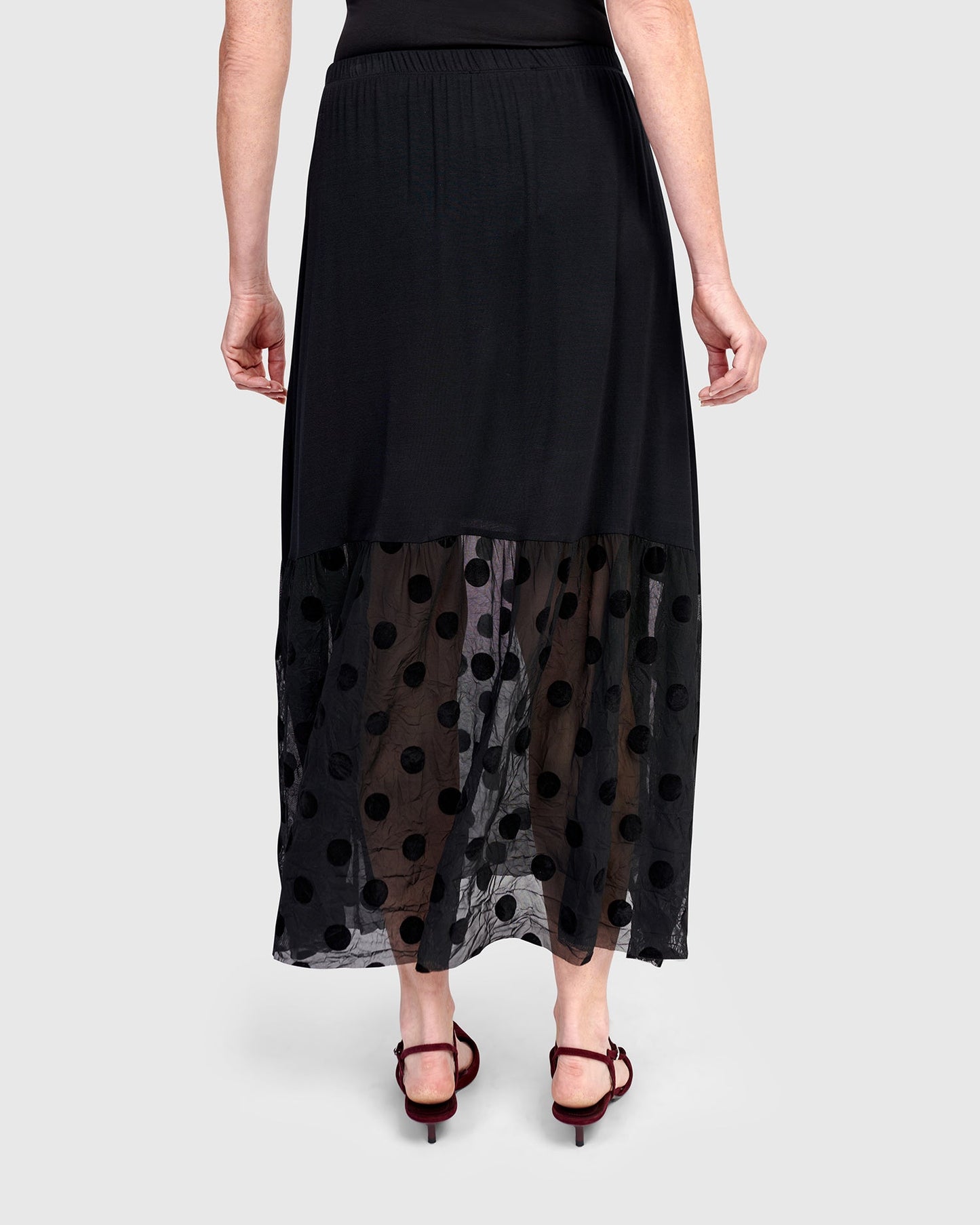 Joanie Maxi Skirt, Black
