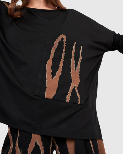 Wist Pocket Top, Wood
