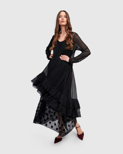 Joanie Maxi Skirt, Black
