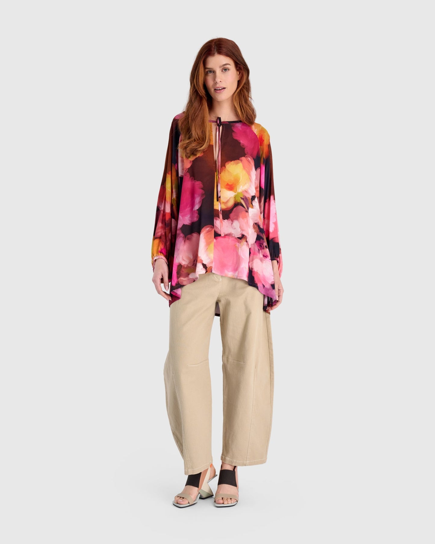 Go-To Barrel Pants, Sand