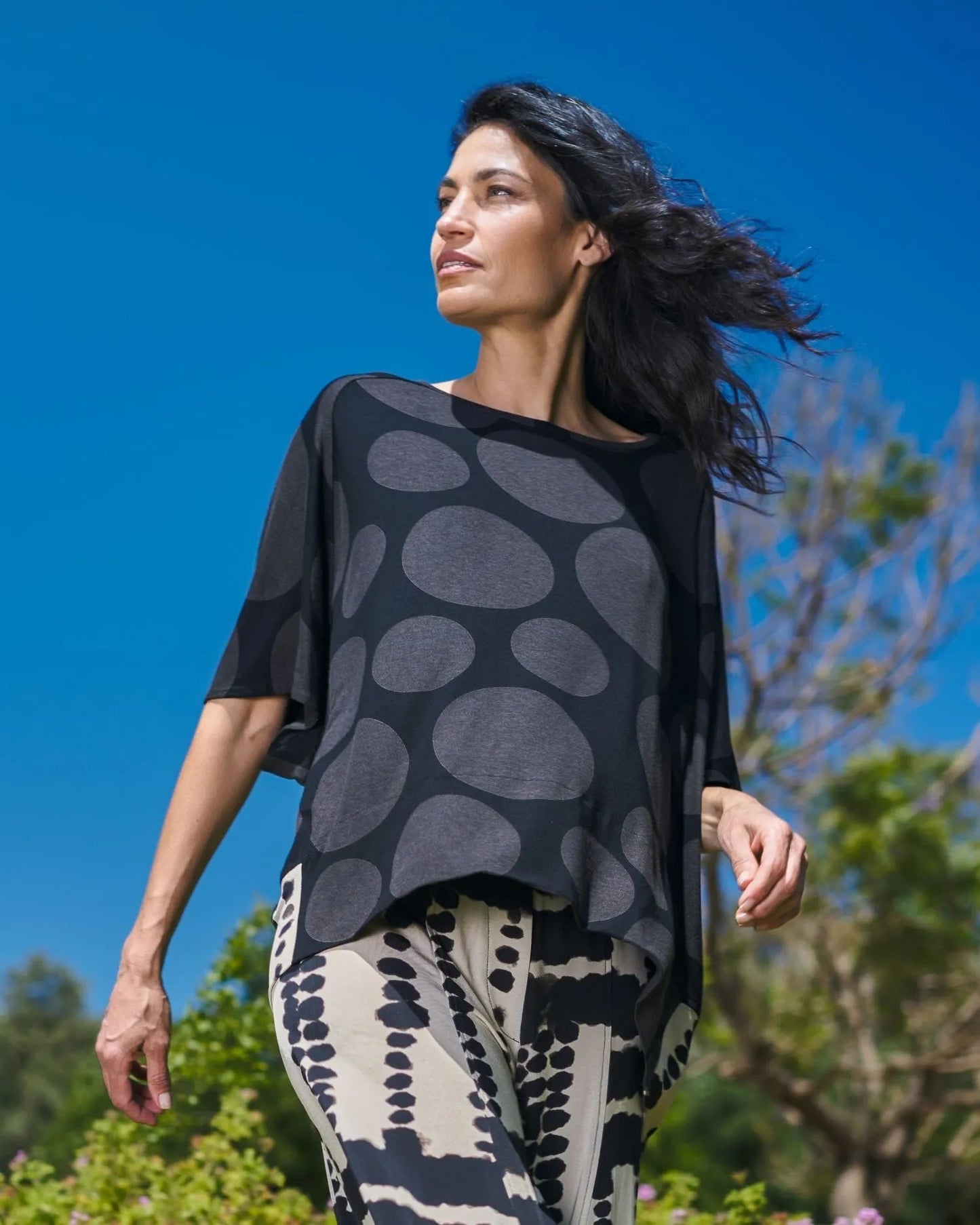 Nomad Oversized Top, Brown