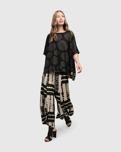 Nomad Oversized Top, Brown