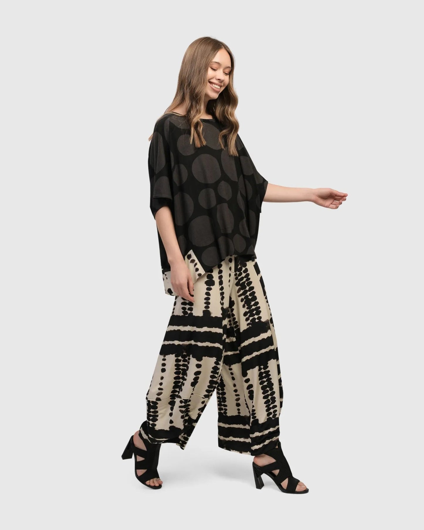 Nomad Oversized Top, Brown