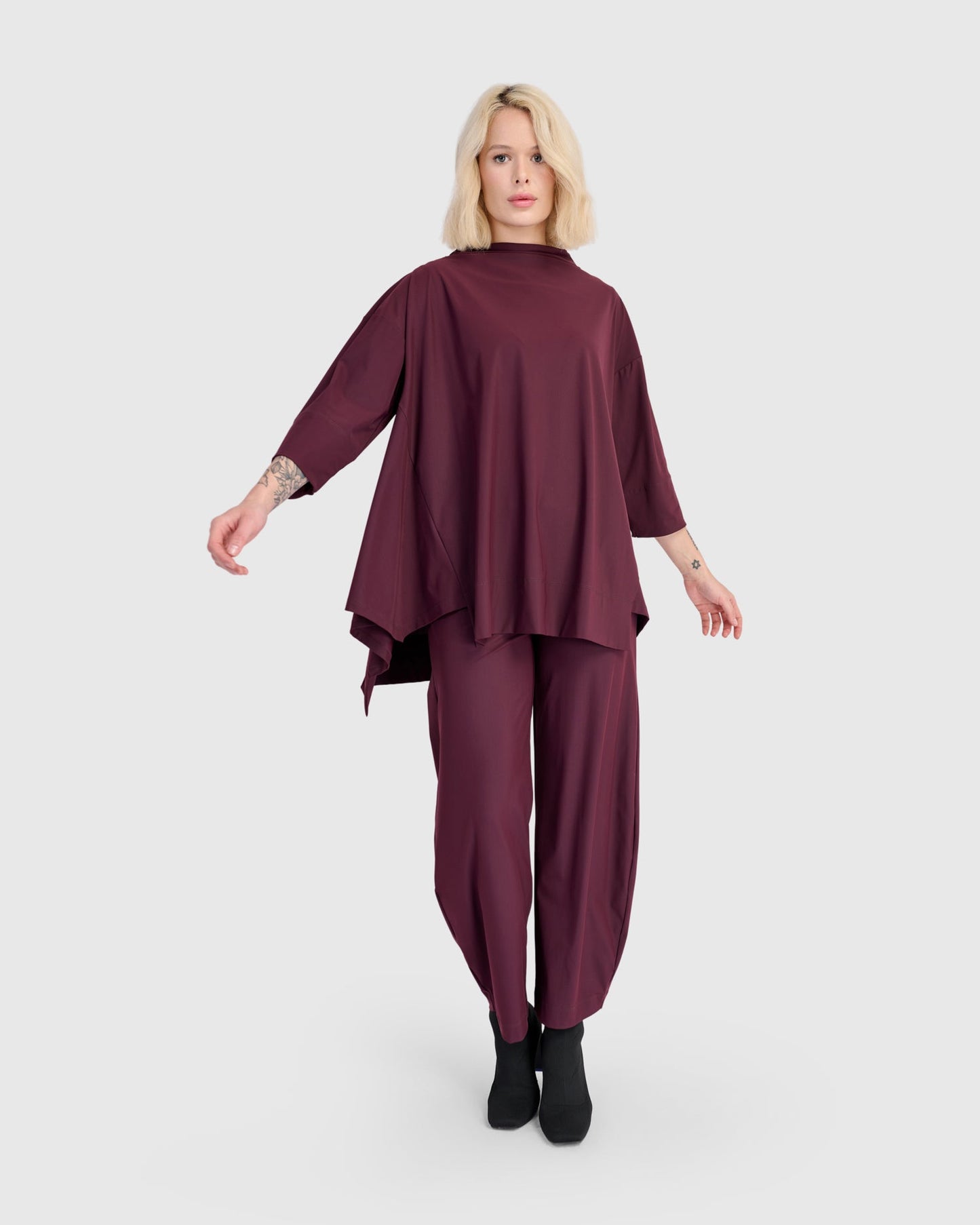 Essential Tekbika Flow Pants, Wine