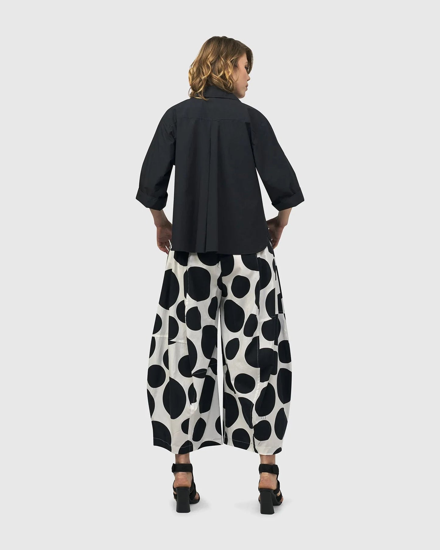 Urban Dot Balloon Pants, Mono