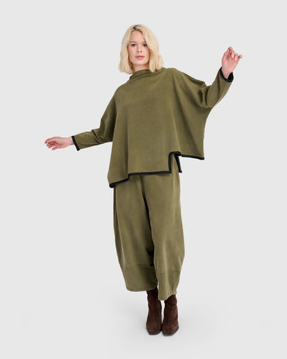Haze Pullover, Olive