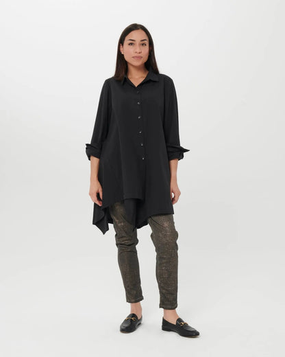 Urban Onyx Tunic Shirt, Black
